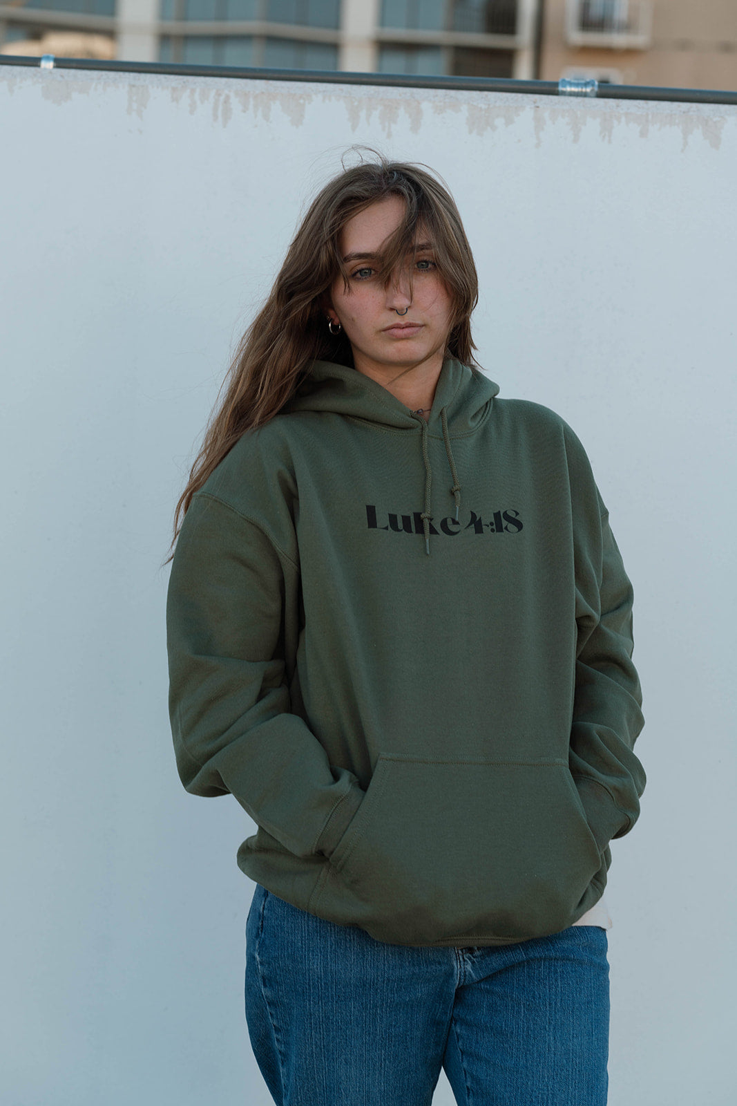 Luke 4:18 Hoodie