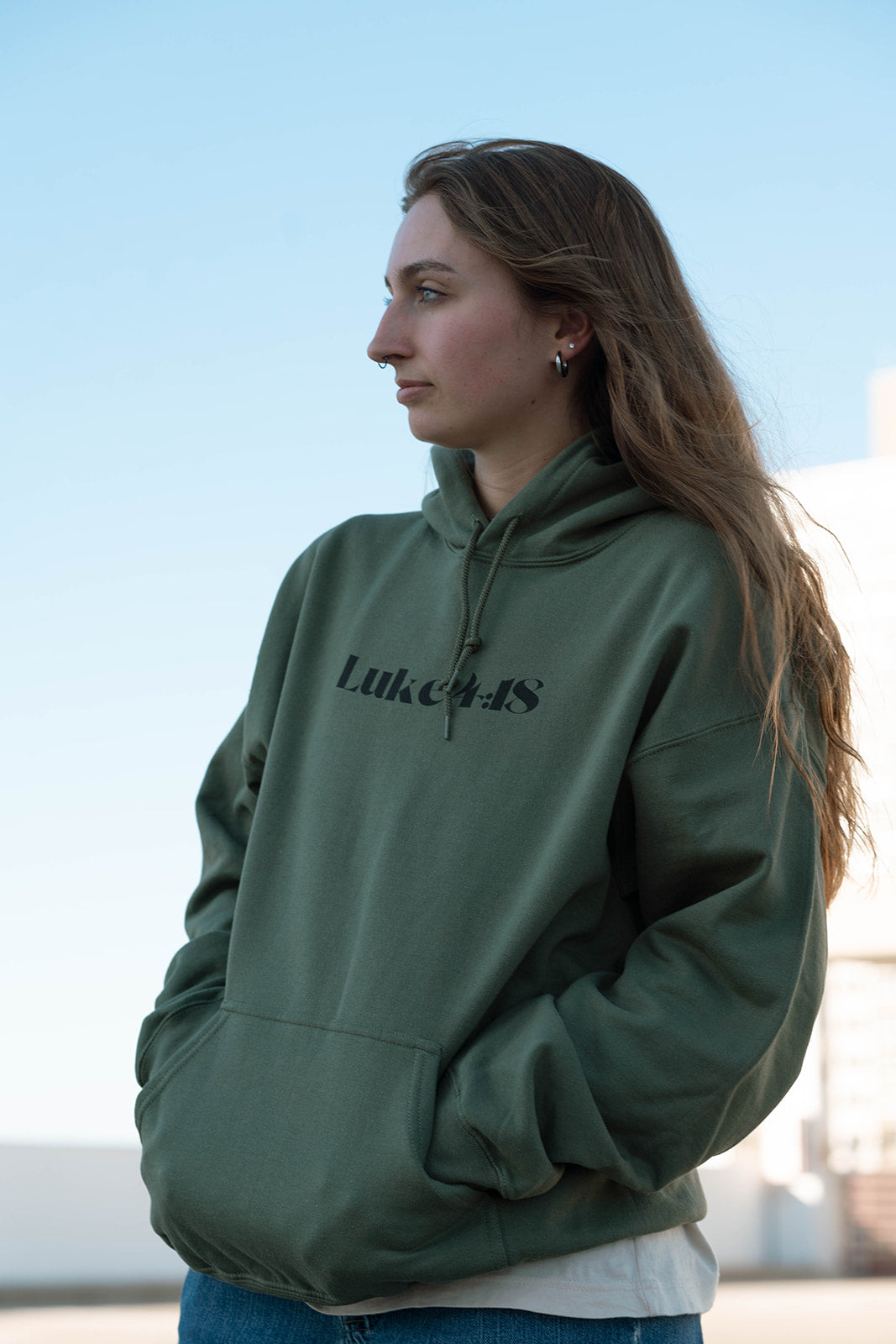 Luke 4:18 Hoodie