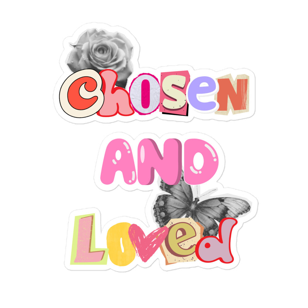 Chosen and Loved Sticker