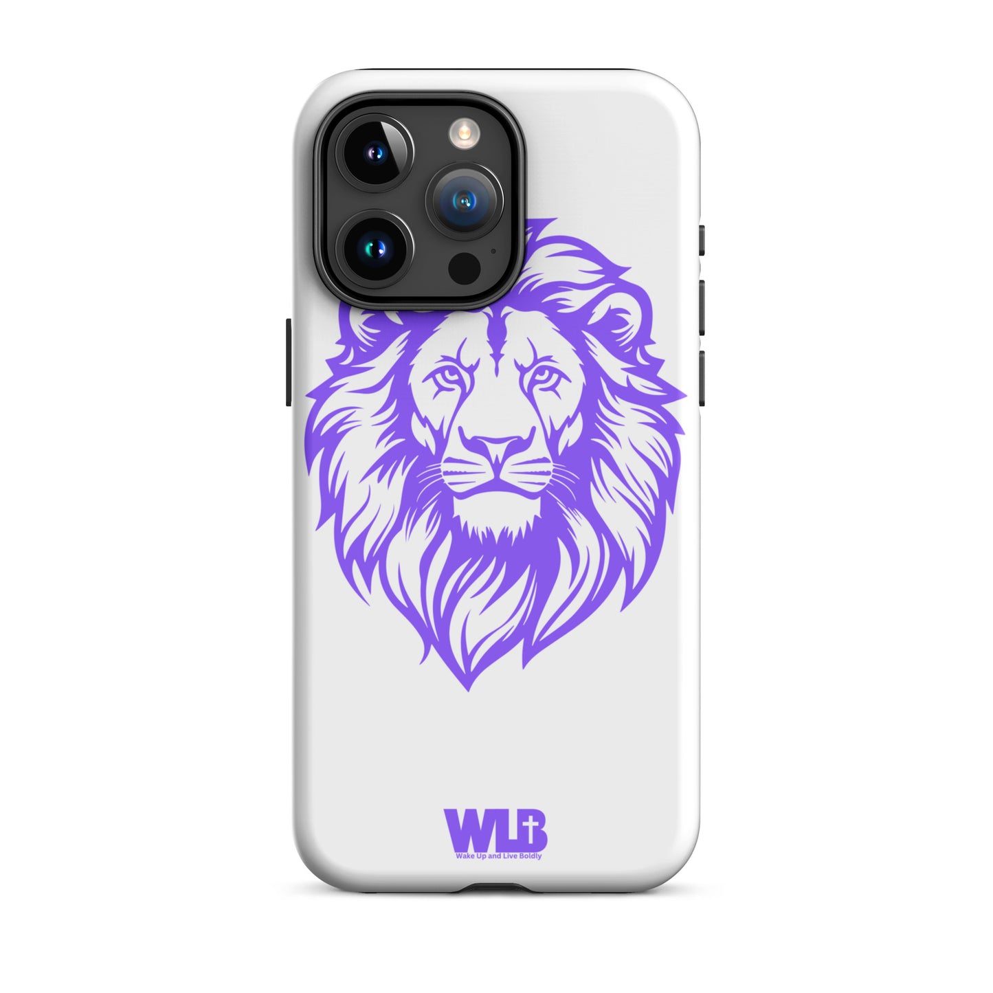 Wake Up and Live Boldly Phone Case